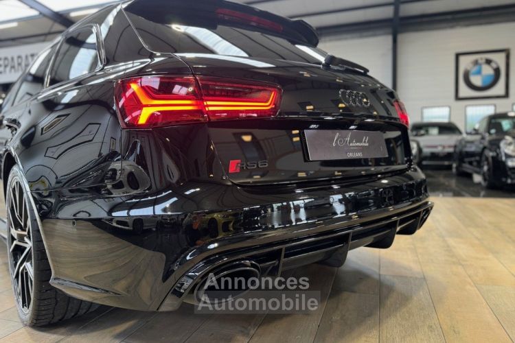 Audi RS6 AVANT PERMORMANCE V8 4.0 QUATTRO 605cv FULL BLACK CARBONE IMMAT FR MILLTEK + C - <small></small> 74.990 € <small>TTC</small> - #12