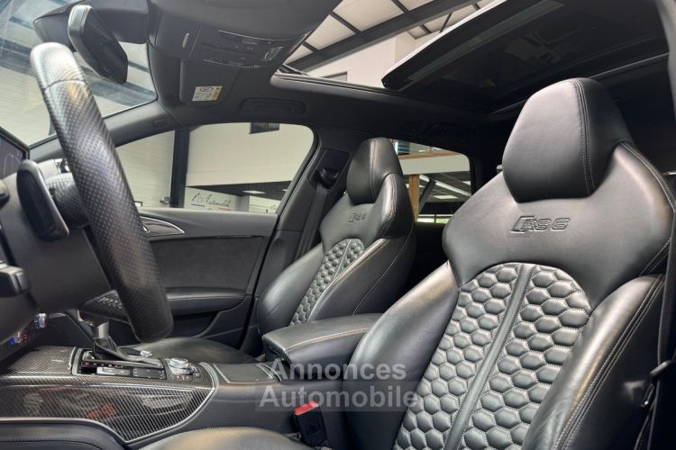 Audi RS6 AVANT PERMORMANCE V8 4.0 QUATTRO 605cv FULL BLACK CARBONE IMMAT FR MILLTEK + C - <small></small> 74.990 € <small>TTC</small> - #16