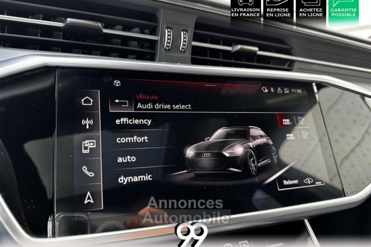 Audi RS6 AVANT Quattro 4.0i V8 TFSI - 600 - BVA Tiptronic 2019 BREAK . - <small></small> 126.990 € <small>TTC</small> - #41