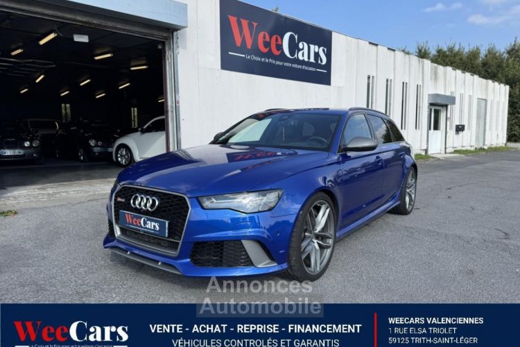 Audi RS6 AVANT Quattro 4.0i V8 TFSI 605cv BVA Tiptronic Performance - 2 eme main - Origine France - Carnet complet - <small></small> 76.500 € <small>TTC</small> - #1