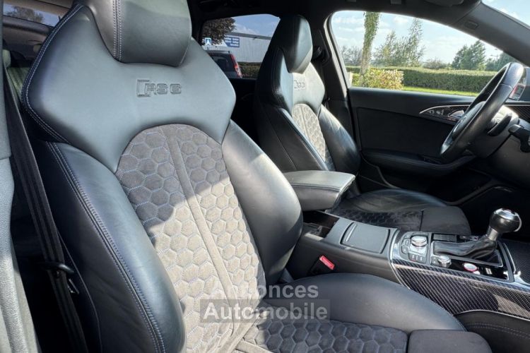 Audi RS6 AVANT Quattro 4.0i V8 TFSI 605cv BVA Tiptronic Performance - 2 eme main - Origine France - Carnet complet - <small></small> 76.500 € <small>TTC</small> - #19