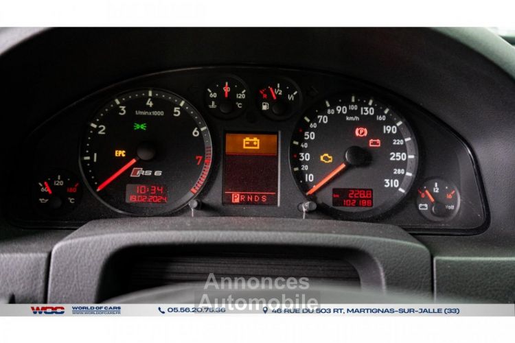 Audi RS6 Avant Quattro 4.2i V8 450 Tiptronic - <small></small> 31.900 € <small>TTC</small> - #19