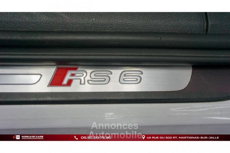 Audi RS6 AVANT Quattro V8 560ch Phase 2 / FRANCAISE - <small></small> 59.900 € <small>TTC</small> - #58