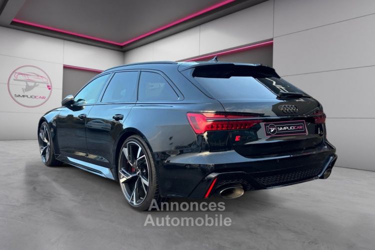 Audi RS6 AVANT V8 4.0 TFSI 600 ch Tiptronic 8 Quattro - <small></small> 124.990 € <small>TTC</small> - #6