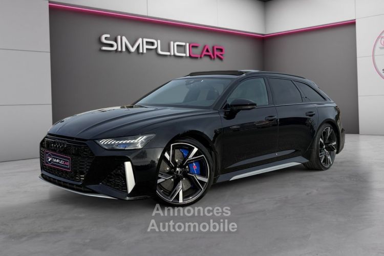 Audi RS6 C8 AVANT 25 RS ANNIVERSAIRE 600 CH 4,0 V8 TFSI * FRANCAISE * CERAMIQUES *SUIVI * TOIT OUVRANT* BO * CAM 360 * VOLANT + SIÈGES CHAUF - <small></small> 145.000 € <small>TTC</small> - #6