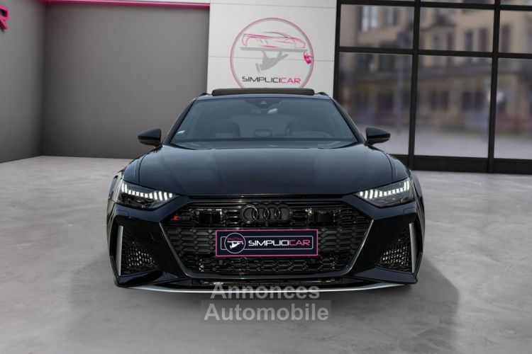 Audi RS6 C8 AVANT 25 RS ANNIVERSAIRE 600 CH 4,0 V8 TFSI * FRANCAISE * CERAMIQUES *SUIVI * TOIT OUVRANT* BO * CAM 360 * VOLANT + SIÈGES CHAUF - <small></small> 145.000 € <small>TTC</small> - #9