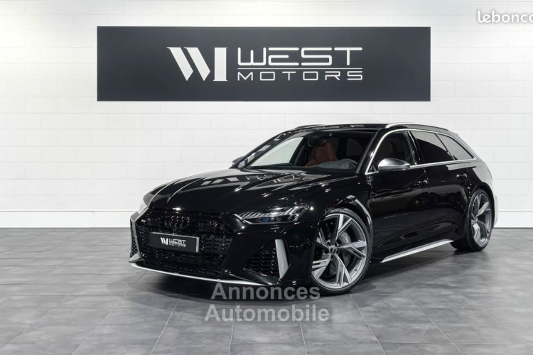 Audi RS6 C8 V8 4.0 600 – Immat France 50000 Options B&O 3D Céramique Toit Pano 1237EMOIS - <small></small> 114.900 € <small>TTC</small> - #1