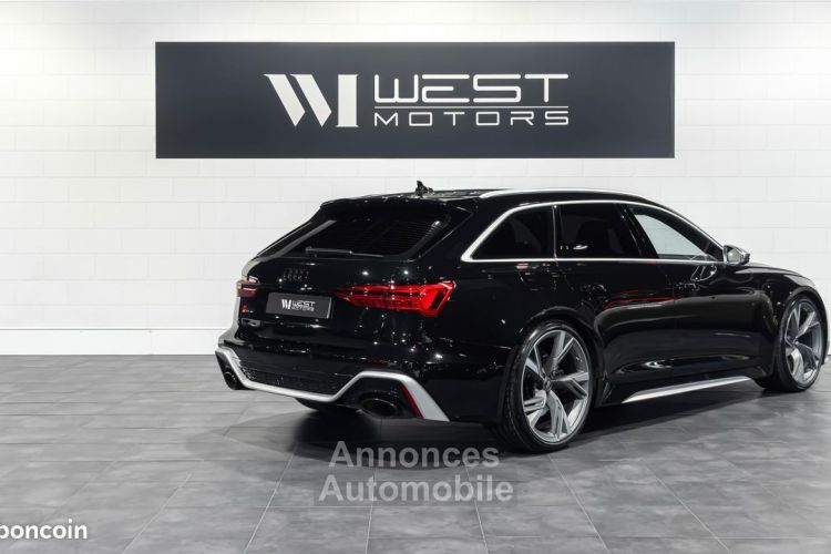 Audi RS6 C8 V8 4.0 600 – Immat France 50000 Options B&O 3D Céramique Toit Pano 1237EMOIS - <small></small> 114.900 € <small>TTC</small> - #4