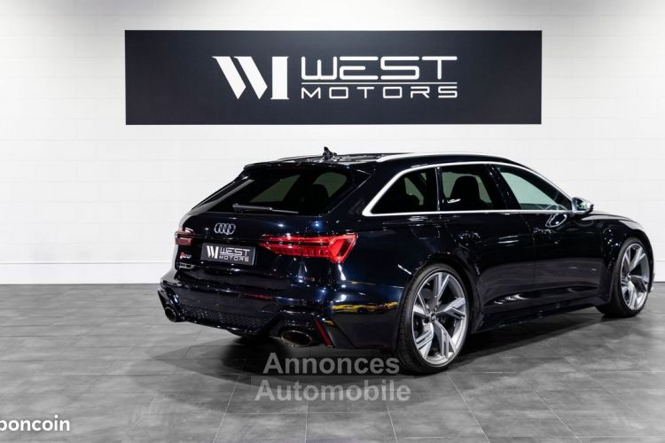 Audi RS6 C8 V8 4.0 600 Immat France Garantie constructeur Toit Pano Exclusive TVA 1281EMOIS - <small></small> 114.900 € <small>TTC</small> - #4