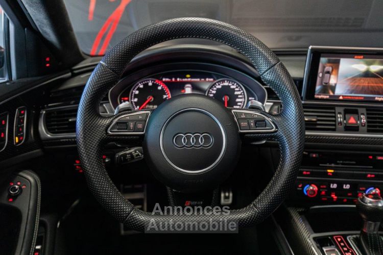 Audi RS6 Performance 605 Ch - 950 €/mois - Echap. Titane AUDI Sport By AKRAPOVIC - Matrix LED, Pack Dynamique, Caméras 360 - Révisée 04/2022 - Gar. 12 Mois - <small>A partir de </small>950 EUR <small>/ mois</small> - #18