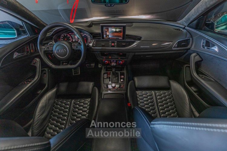 Audi RS6 Performance 605 Ch - 950 €/mois - Echap. Titane AUDI Sport By AKRAPOVIC - Matrix LED, Pack Dynamique, Caméras 360 - Révisée 04/2022 - Gar. 12 Mois - <small>A partir de </small>950 EUR <small>/ mois</small> - #11