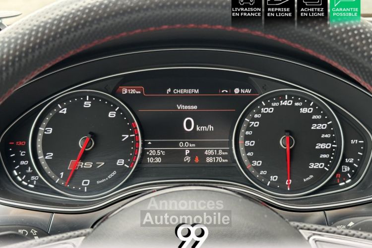 Audi RS7 Sportback pack dynamique plus exclusive hud acc - <small></small> 56.490 € <small>TTC</small> - #33