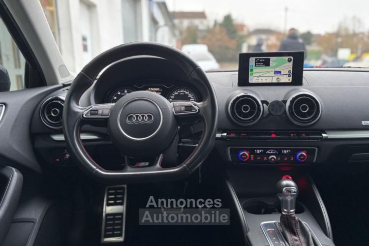 Audi S3 2.0L TFSI 300CH QUATTRO S-TRONIC CARPLAY CAMERA DE RECUL LIGNE COMPLETE ABT - <small></small> 28.490 € <small>TTC</small> - #15