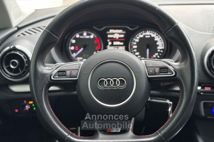 Audi S3 2.0L TFSI 300CH QUATTRO S-TRONIC CARPLAY CAMERA DE RECUL LIGNE COMPLETE ABT - <small></small> 28.490 € <small>TTC</small> - #16