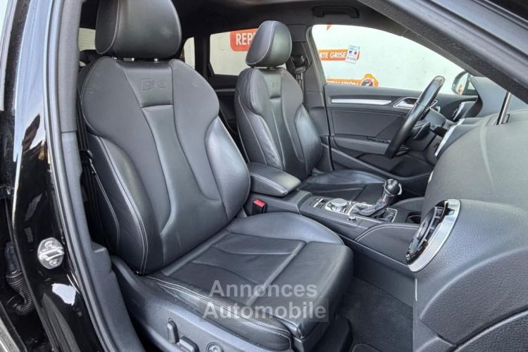 Audi S3 8V SPORTBACK 2.0l TFSI 300ch QUATTRO S-TRONIC Toit Ouvrant Cuir Intégral - <small></small> 28.490 € <small>TTC</small> - #12