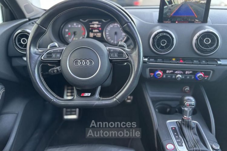 Audi S3 8V SPORTBACK 2.0l TFSI 300ch QUATTRO S-TRONIC Toit Ouvrant Cuir Intégral - <small></small> 28.490 € <small>TTC</small> - #14