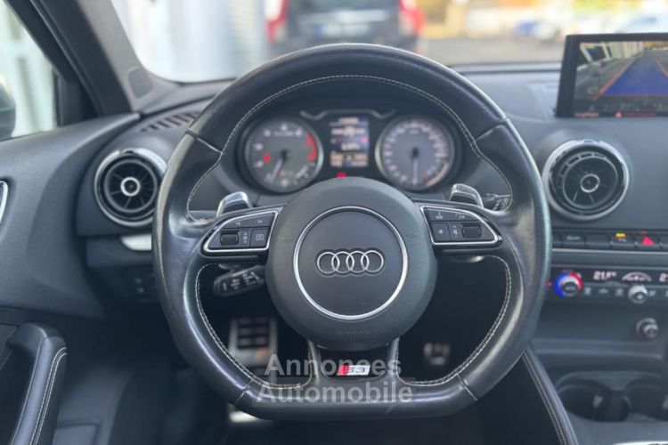 Audi S3 8V SPORTBACK 2.0l TFSI 300ch QUATTRO S-TRONIC Toit Ouvrant Cuir Intégral - <small></small> 28.490 € <small>TTC</small> - #15