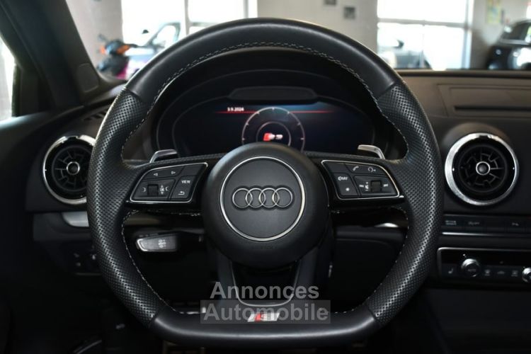 Audi S3 Berline 2.0 TFSI 300 Quattro S-Tronic GPS Virtual Keyless Bang Olufsen Magnétic Ride Régulateur JA 19 - <small></small> 37.490 € <small>TTC</small> - #24