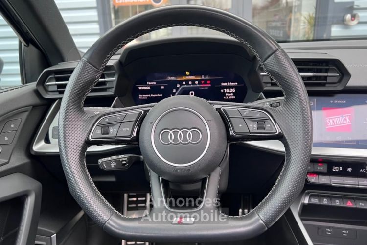 Audi S3 Berline 2.0 TFSI 310ch QUATTRO S-TRONIC Garantie contructeur 21 mois B&O Toit ouvrant - <small></small> 49.490 € <small>TTC</small> - #12