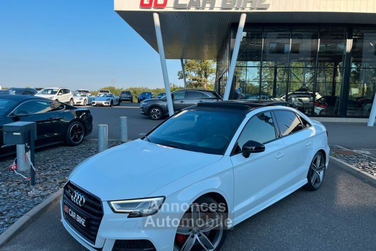 Audi S3 Berline 300 ch Garantie 6 ans Toit Ouvrant Sièges RS Sono B&O Magnetic Carplay Pack Black Keyless 19P 619-mois - <small></small> 39.982 € <small>TTC</small> - #1