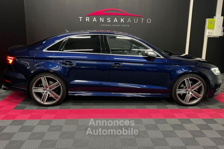 Audi S3 BERLINE 50 TFSI 300 S tronic 7 Quattro-BLEU NAVARRE SIEGES RS - <small></small> 32.490 € <small>TTC</small> - #2