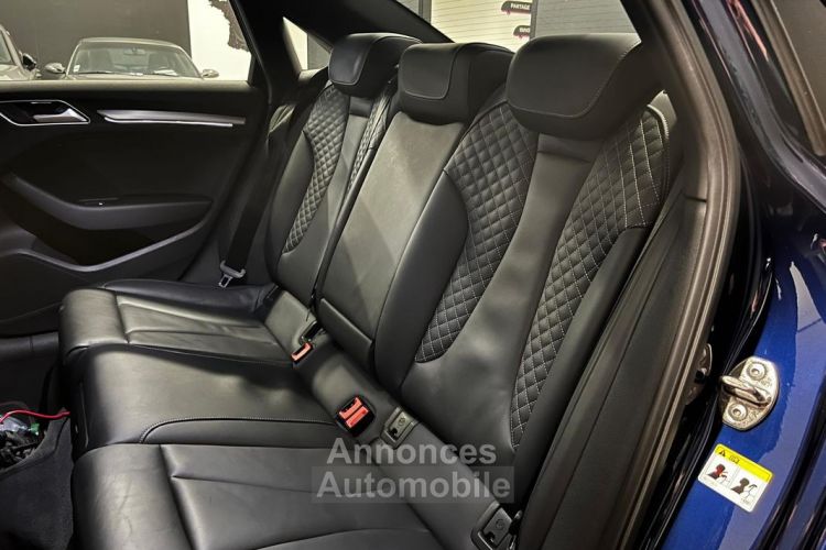 Audi S3 BERLINE 50 TFSI 300 S tronic 7 Quattro-BLEU NAVARRE SIEGES RS - <small></small> 32.490 € <small>TTC</small> - #12