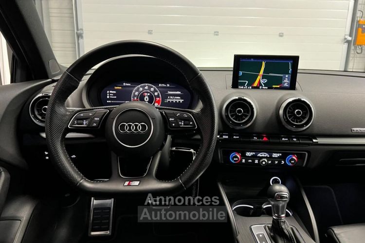 Audi S3 BERLINE 50 TFSI 300 S tronic 7 Quattro-BLEU NAVARRE SIEGES RS - <small></small> 32.490 € <small>TTC</small> - #16