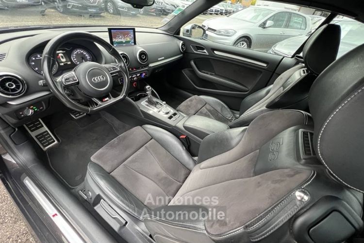 Audi S3 Cabriolet III 2.0 TFSi 300ch Quattro BVA Q-Tronic GPS Caméra Crit'air1 - <small></small> 24.990 € <small>TTC</small> - #26