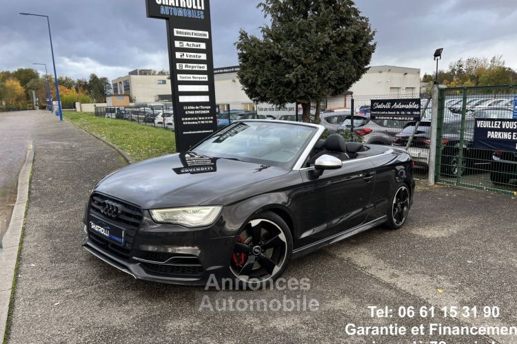 Audi S3 Cabriolet III 2.0 TFSI 300ch Quattro S tronic 6 GPS Caméra Crit'air 1 - <small></small> 23.900 € <small>TTC</small> - #1