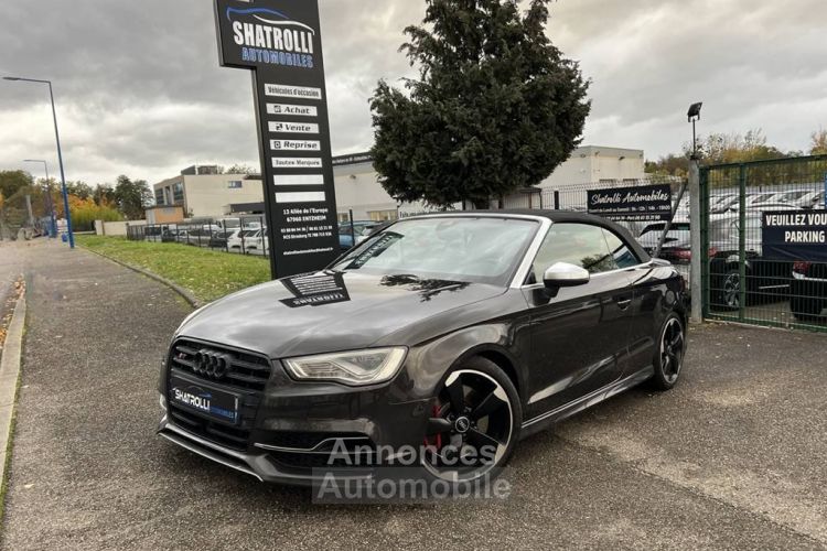 Audi S3 Cabriolet III 2.0 TFSI 300ch Quattro S tronic 6 GPS Caméra Crit'air 1 - <small></small> 23.900 € <small>TTC</small> - #2