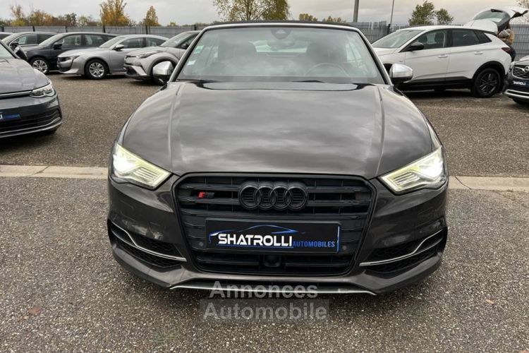 Audi S3 Cabriolet III 2.0 TFSI 300ch Quattro S tronic 6 GPS Caméra Crit'air 1 - <small></small> 23.900 € <small>TTC</small> - #3