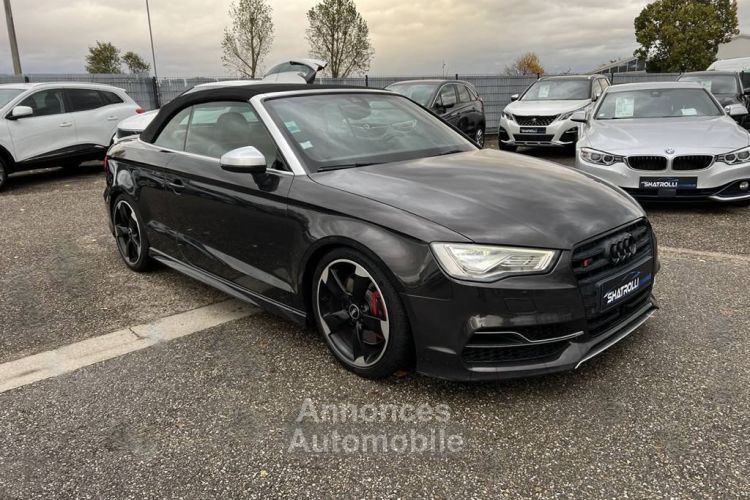 Audi S3 Cabriolet III 2.0 TFSI 300ch Quattro S tronic 6 GPS Caméra Crit'air 1 - <small></small> 23.900 € <small>TTC</small> - #4