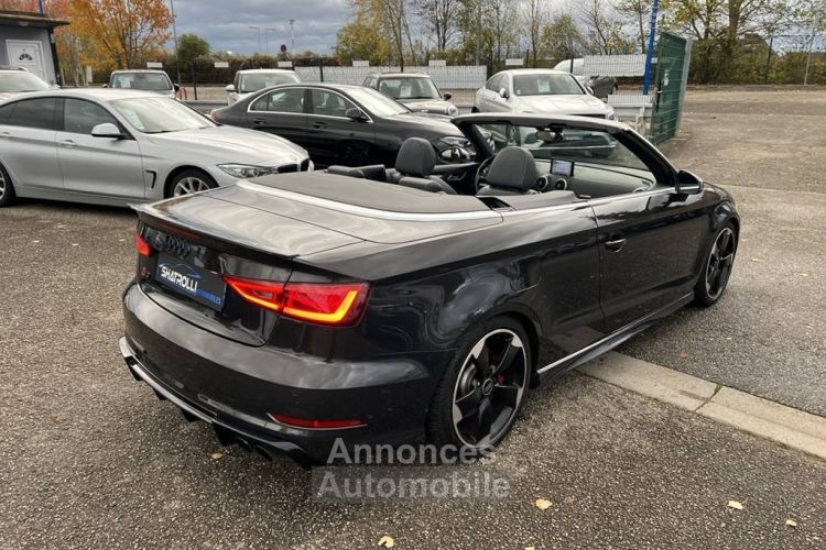 Audi S3 Cabriolet III 2.0 TFSI 300ch Quattro S tronic 6 GPS Caméra Crit'air 1 - <small></small> 23.900 € <small>TTC</small> - #5