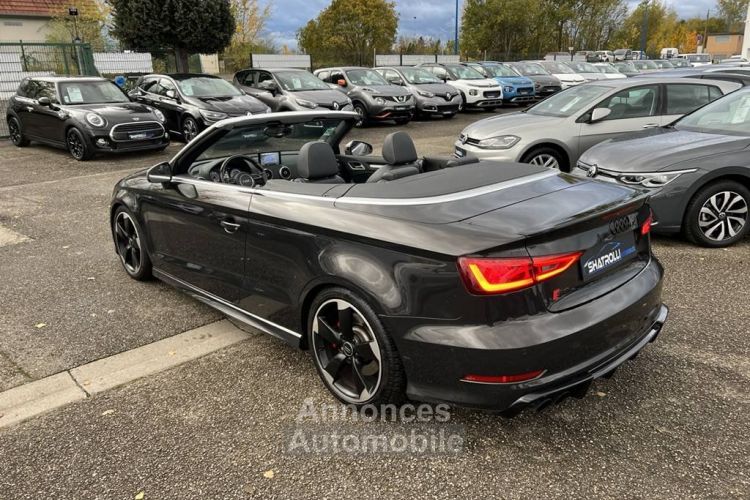 Audi S3 Cabriolet III 2.0 TFSI 300ch Quattro S tronic 6 GPS Caméra Crit'air 1 - <small></small> 23.900 € <small>TTC</small> - #6