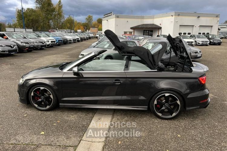 Audi S3 Cabriolet III 2.0 TFSI 300ch Quattro S tronic 6 GPS Caméra Crit'air 1 - <small></small> 23.900 € <small>TTC</small> - #9