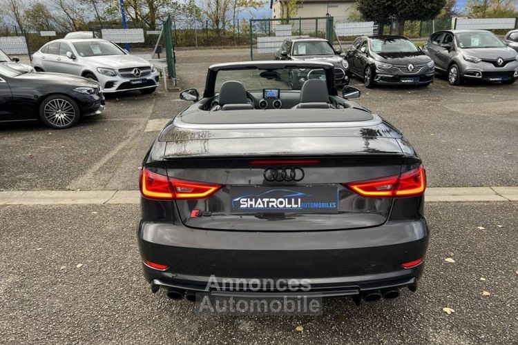 Audi S3 Cabriolet III 2.0 TFSI 300ch Quattro S tronic 6 GPS Caméra Crit'air 1 - <small></small> 23.900 € <small>TTC</small> - #10