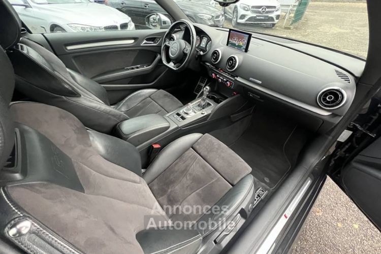 Audi S3 Cabriolet III 2.0 TFSI 300ch Quattro S tronic 6 GPS Caméra Crit'air 1 - <small></small> 23.900 € <small>TTC</small> - #12