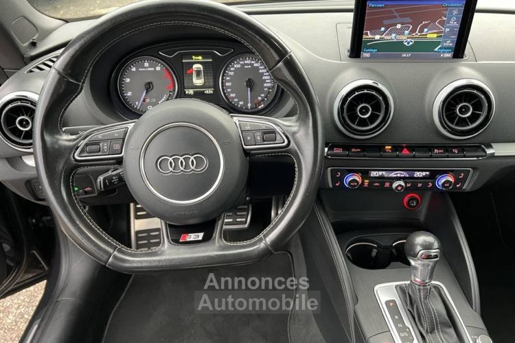 Audi S3 Cabriolet III 2.0 TFSI 300ch Quattro S tronic 6 GPS Caméra Crit'air 1 - <small></small> 23.900 € <small>TTC</small> - #16