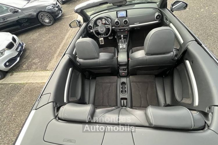 Audi S3 Cabriolet III 2.0 TFSI 300ch Quattro S tronic 6 GPS Caméra Crit'air 1 - <small></small> 23.900 € <small>TTC</small> - #19