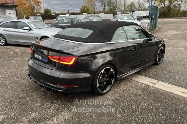 Audi S3 Cabriolet III 2.0 TFSI 300ch Quattro S tronic 6 GPS Caméra Crit'air 1 - <small></small> 23.900 € <small>TTC</small> - #22