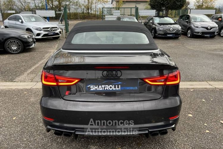 Audi S3 Cabriolet III 2.0 TFSI 300ch Quattro S tronic 6 GPS Caméra Crit'air 1 - <small></small> 23.900 € <small>TTC</small> - #25