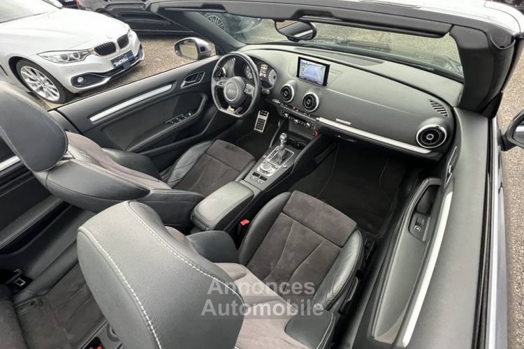 Audi S3 Cabriolet III 2.0 TFSI 300ch Quattro S tronic 6 GPS Caméra Crit'air 1 - <small></small> 23.900 € <small>TTC</small> - #27