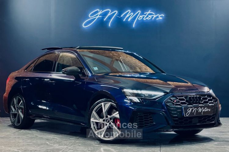 Audi S3 IV BERLINE 2.0 TFSI 310 QUATTRO S TRONIC 7 Peinture métallisée Bleu Navarre GARANTIE 12 MOIS - - <small></small> 41.990 € <small>TTC</small> - #1