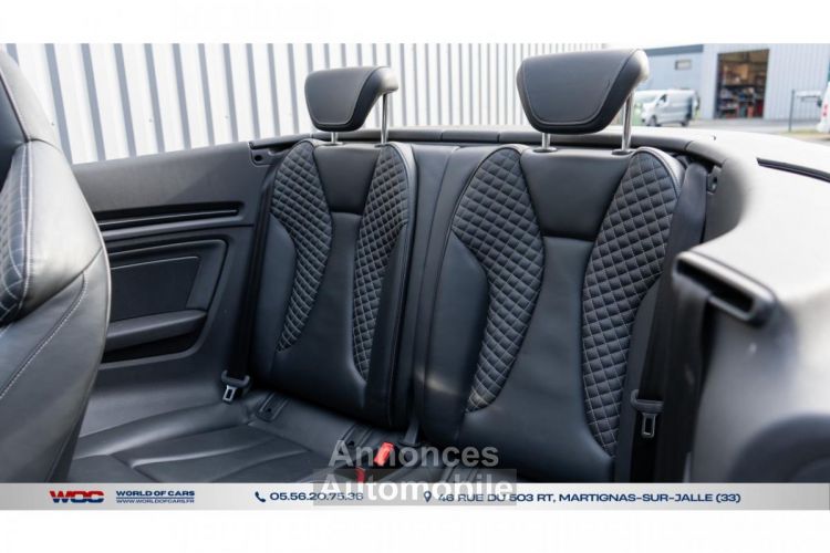 Audi S3 QUATTRO 300 S-TRONIC CABRIOLET - <small></small> 28.990 € <small>TTC</small> - #40