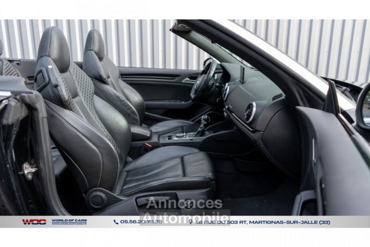 Audi S3 QUATTRO 300 S-TRONIC CABRIOLET - <small></small> 28.990 € <small>TTC</small> - #52