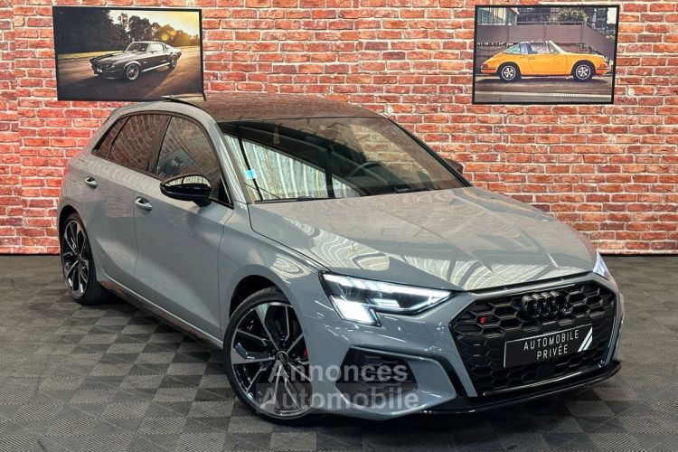 Audi S3 Sportback ( 8Y ) 2.0 TSFI 310 cv GRIS NARDO GARANTIE 06-2027 IMMAT FRANCAISE - <small></small> 61.990 € <small>TTC</small> - #1