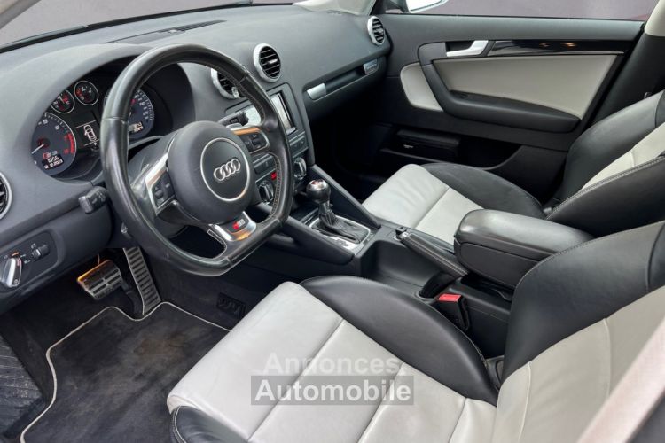 Audi S3 SPORTBACK 2.0 TFSI 265 Quattro S-Tronic * ENTRETIEN A JOUR + / CARPLAY / CUIR / XENONS / DISTRIBUTION A JOUR - <small></small> 20.490 € <small>TTC</small> - #10