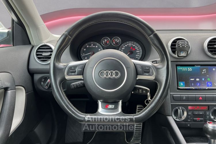 Audi S3 SPORTBACK 2.0 TFSI 265 Quattro S-Tronic * ENTRETIEN A JOUR + / CARPLAY / CUIR / XENONS / DISTRIBUTION A JOUR - <small></small> 20.490 € <small>TTC</small> - #14