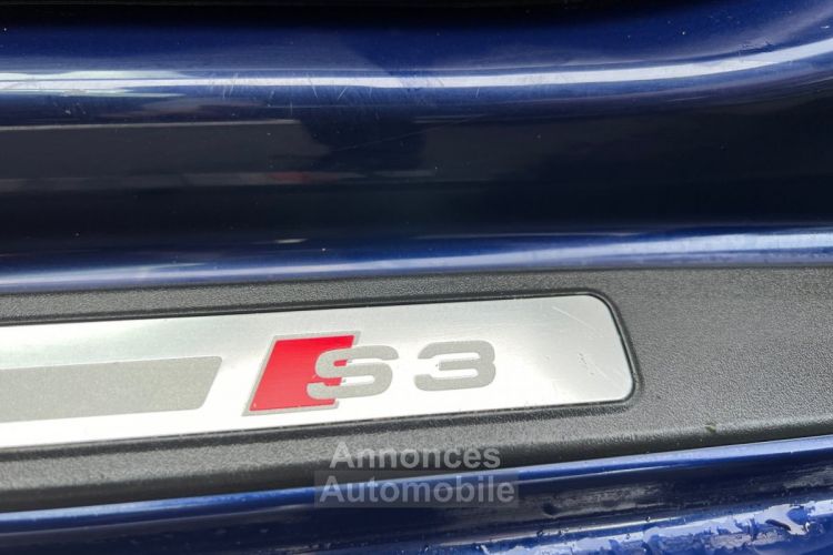 Audi S3 SPORTBACK 2.0 TFSI 265 Quattro S-Tronic * ENTRETIEN A JOUR + / CARPLAY / CUIR / XENONS / DISTRIBUTION A JOUR - <small></small> 20.490 € <small>TTC</small> - #20