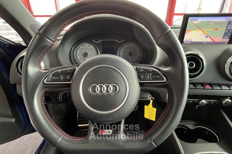 Audi S3 SPORTBACK 2,0 TFSI 300 QUATTRO GPS REGULATEUR ADAPTATIF FEUX BI-XENON DRIVE SELECT PARK PILOT JAN - <small></small> 28.990 € <small>TTC</small> - #17